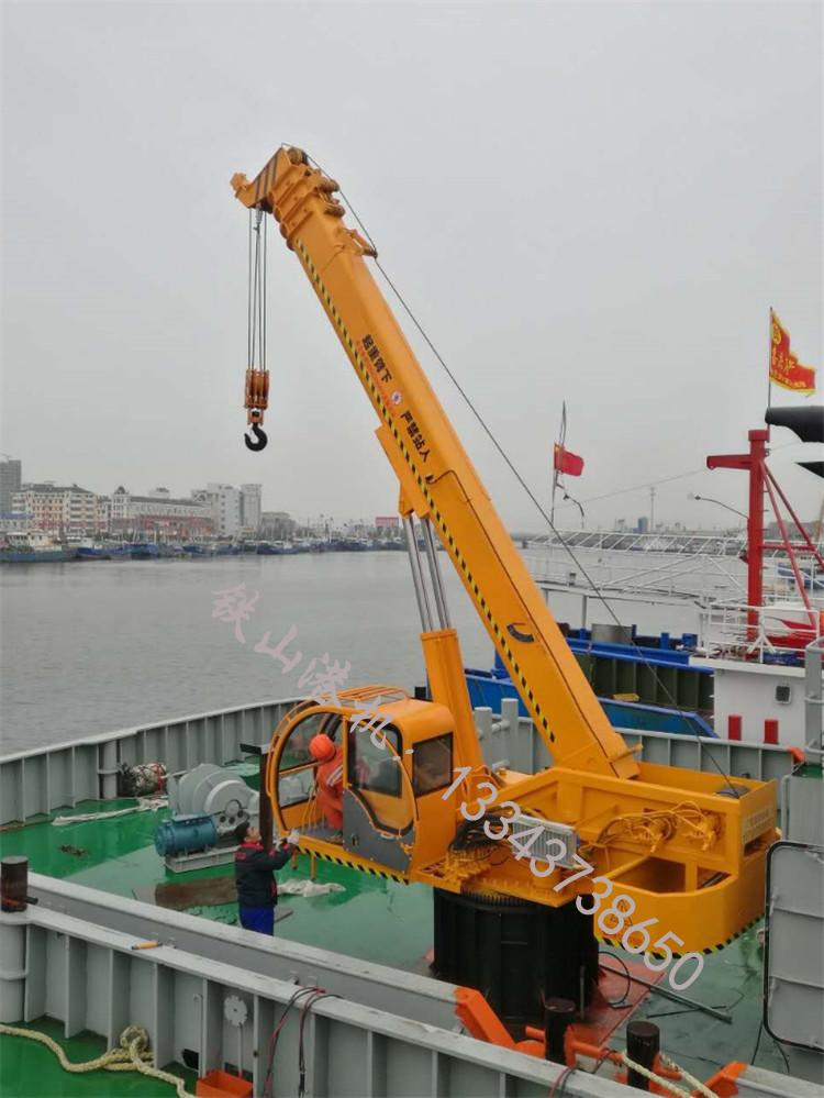 山東臨沂甲板起重機廠(chǎng)家起重機耐沖擊，制動(dòng)性能好